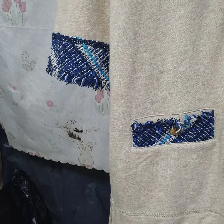[SOLD OUT] 토리버치 ( 테슬 배색)   니트  후드   티셔츠