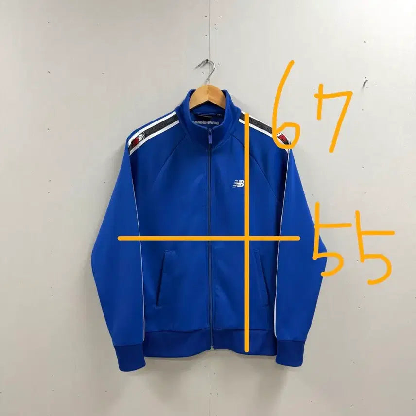 [SOLD OUT] 남성 95 M / 뉴발란스 져지 트랙탑 블루