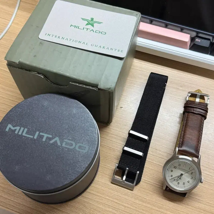 [SOLD OUT] 밀리타도 ML14 크림다이얼 판매합니다.