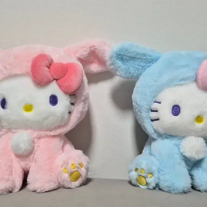 [SOLD OUT] 헬로키티 멜로디 토끼 인형 핑크/블루