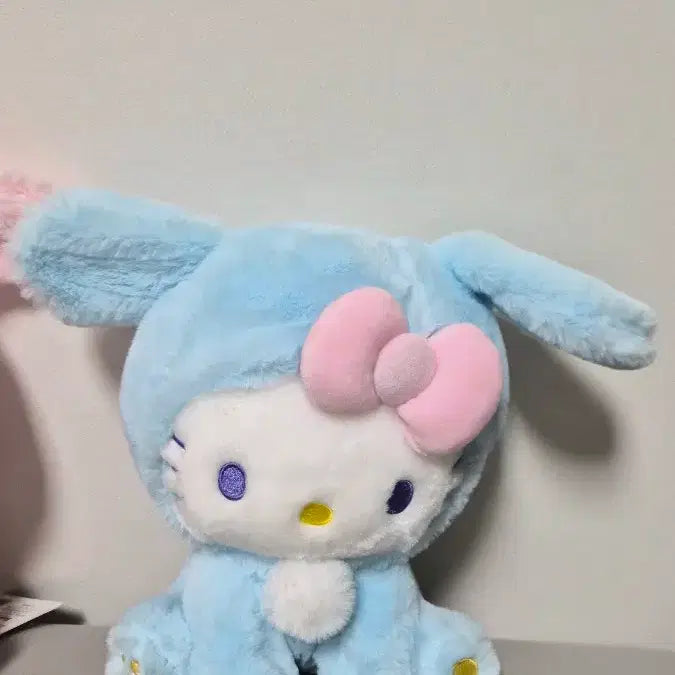 [SOLD OUT] 헬로키티 멜로디 토끼 인형 핑크/블루