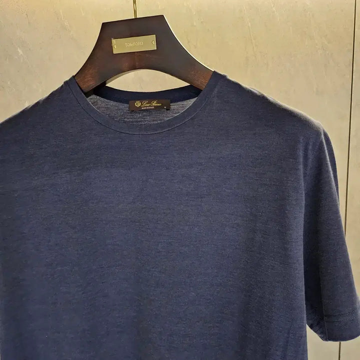 [SOLD OUT] 로로피아나 실크 코튼 반팔 티셔츠