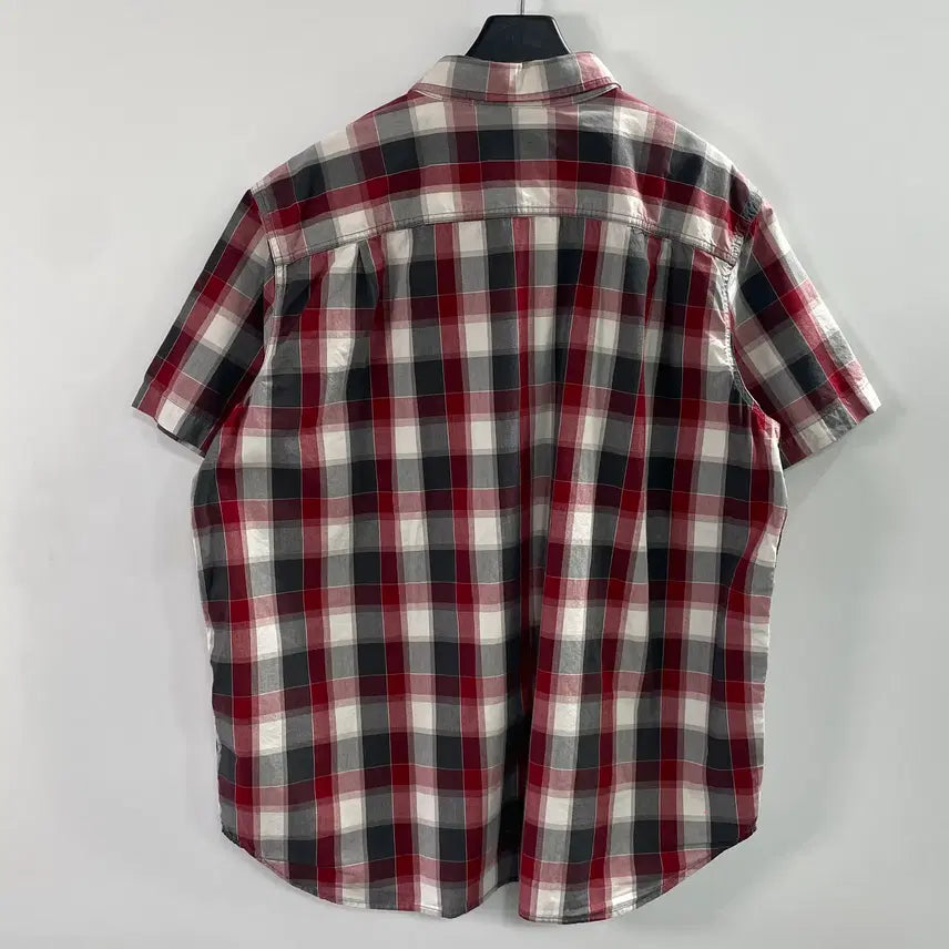 [SOLD OUT] 칼하트 체크 포켓 반팔 셔츠 (on.1017)