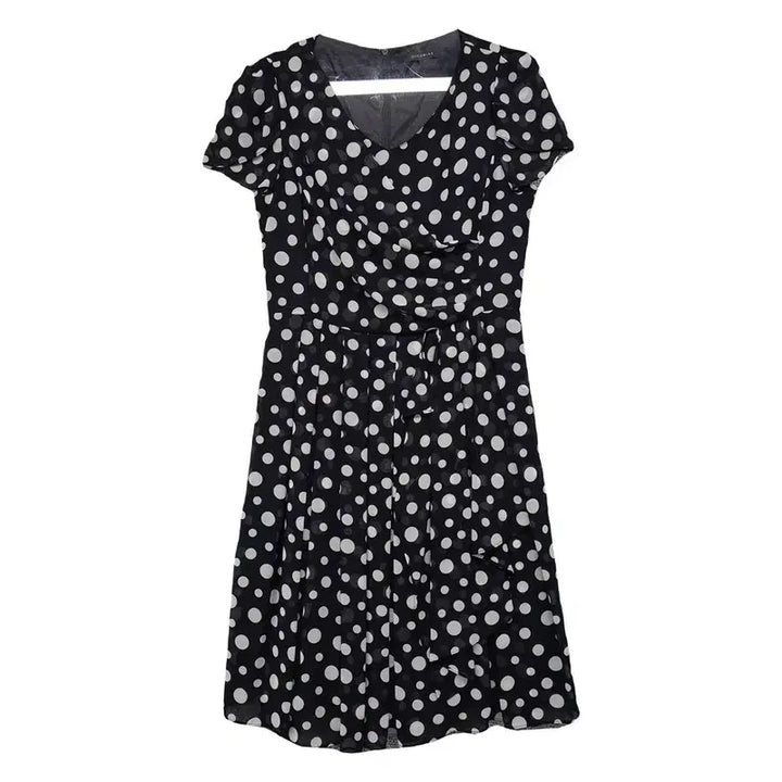 [SOLD OUT] 쉬스미스 도트 블랙 원피스 85-91-160(55)