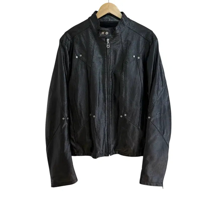 [SOLD OUT] 베르사체 진스 꾸뛰르 00s 레더 바이커 자켓
