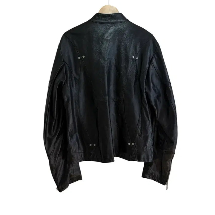 [SOLD OUT] 베르사체 진스 꾸뛰르 00s 레더 바이커 자켓