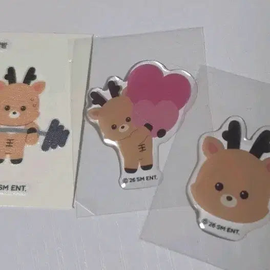 [SOLD OUT] 라이즈 우락밤 띠부씰 3장