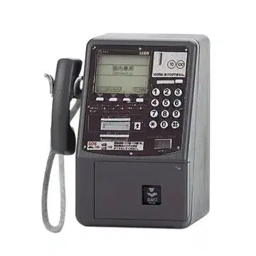 [SOLD OUT] 일본 NTT 공중전화기 미니어쳐 컬렉션 가챠 1996 블랙(새상품)