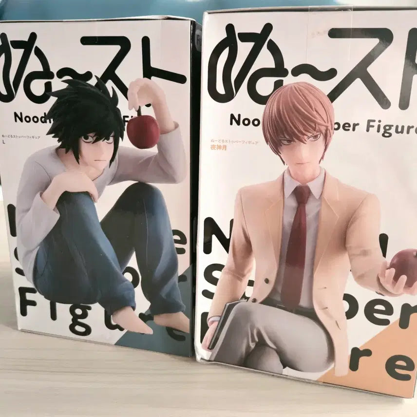 [SOLD OUT] [미개봉] 데스노트 후류 누들스토퍼 엘, 라이토 피규어 일괄판매