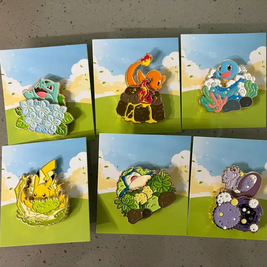 [SOLD OUT] 이삭토스트 포켓몬 뱃지 팝니다!