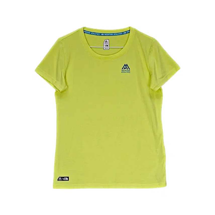 [SOLD OUT] 노스페이스 여성 고프코어 오버핏 반팔티 90 라임 08328
