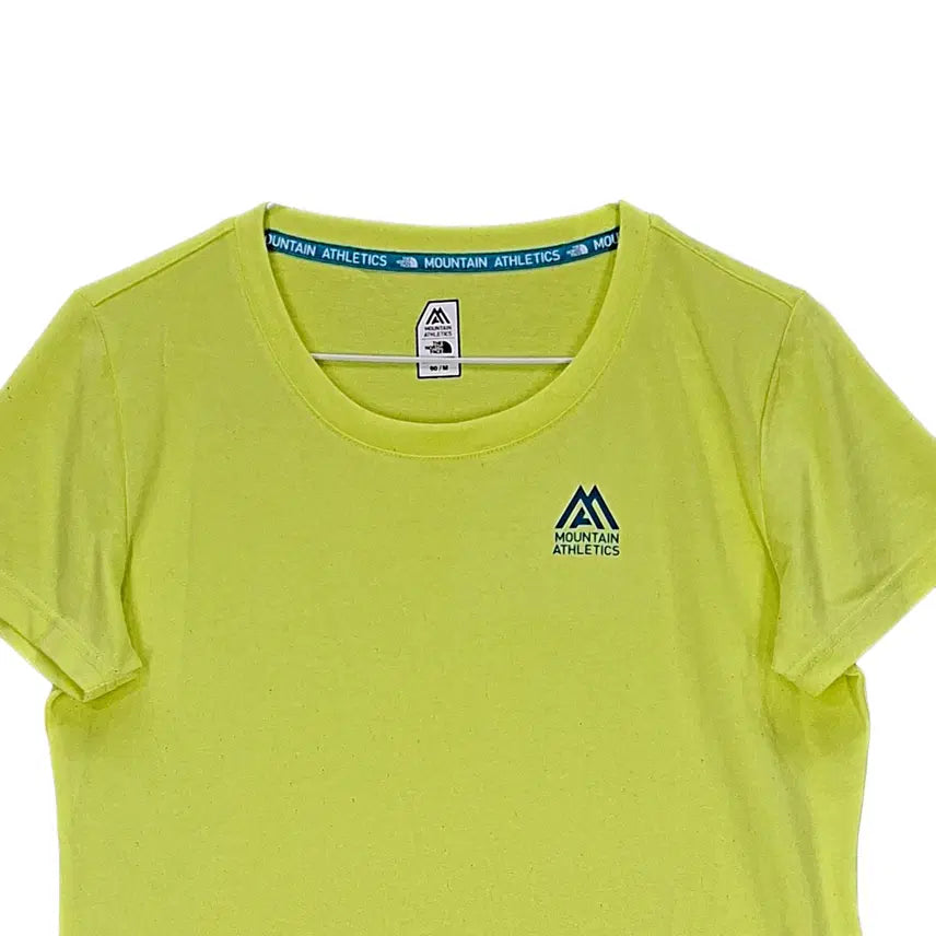 [SOLD OUT] 노스페이스 여성 고프코어 오버핏 반팔티 90 라임 08328