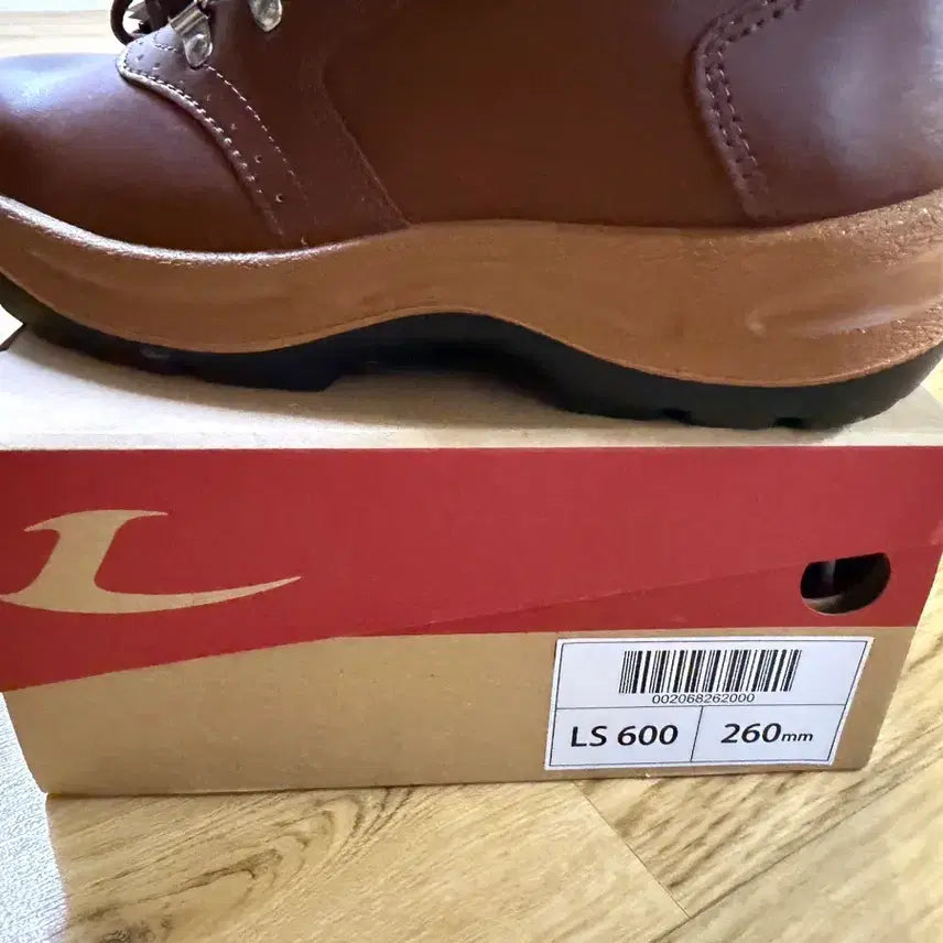 [SOLD OUT] 르까프 LS-600 6인치 지퍼형 안전화 (브라운) 260mm