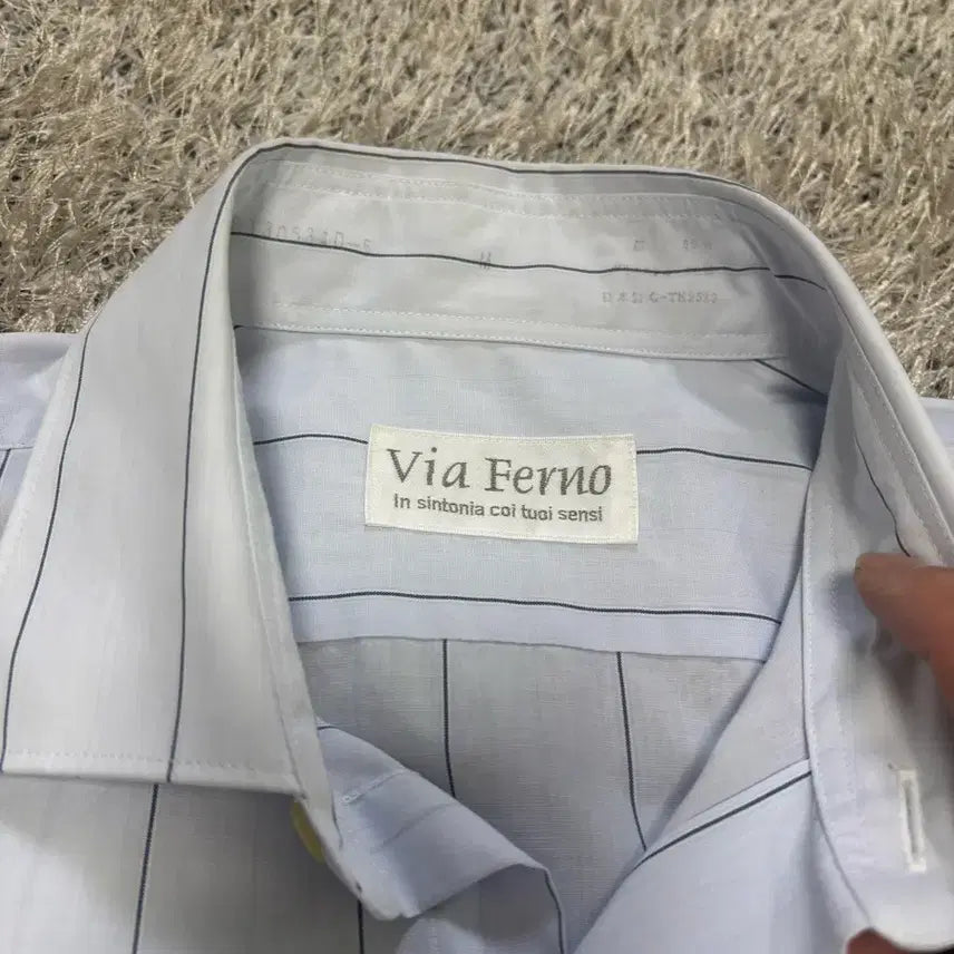 [SOLD OUT] 일제 VIA FERNO 셔츠 사이즈 100-105
