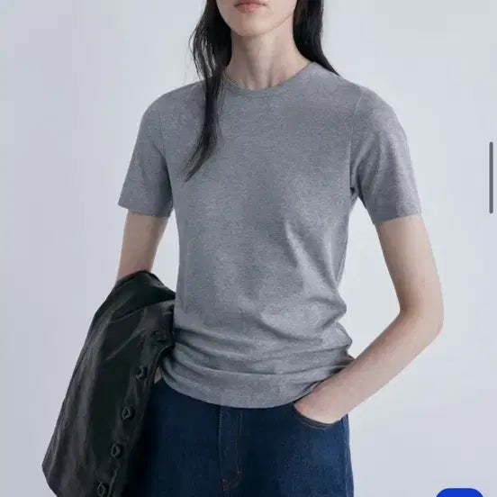 [SOLD OUT] 포터리 여성 콤팩트 코튼 반팔 티셔츠