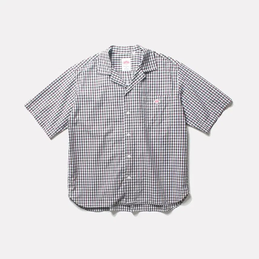 [SOLD OUT] 단톤 체크 하프셔츠_2804