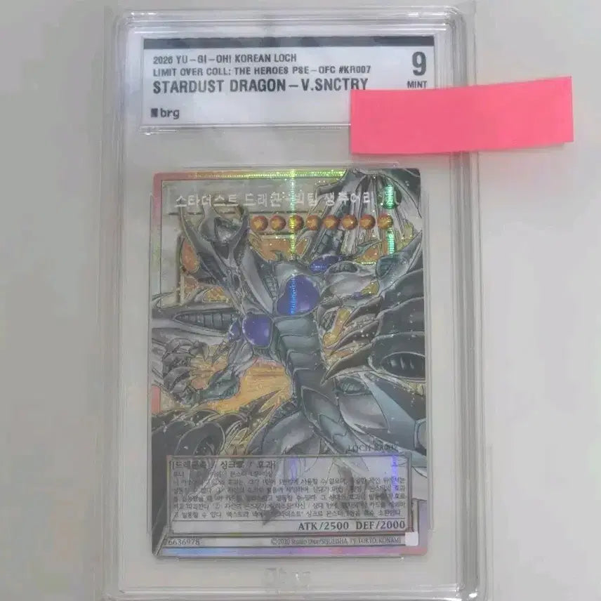 [SOLD OUT] 스타더스트  드래곤-빅팀 생츄어리 오버프싴 brg9