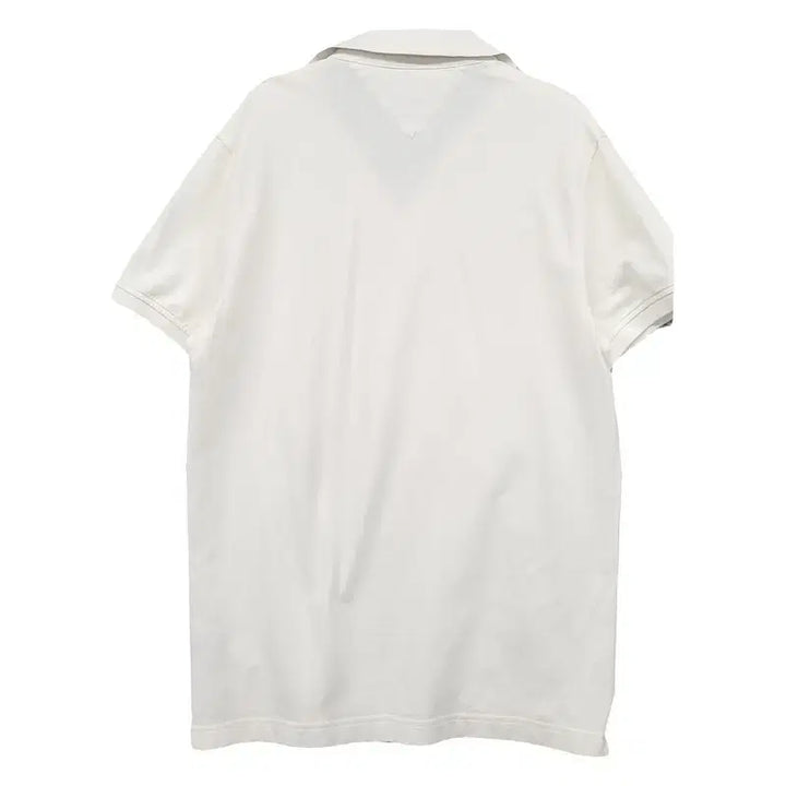 [SOLD OUT] 타미힐피거 화이트 로고 반팔 카라티 L/G