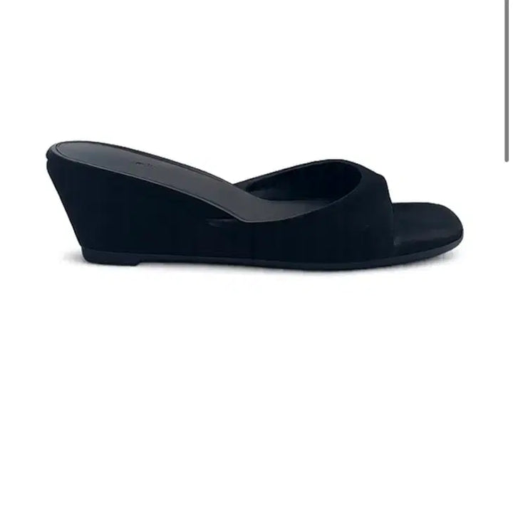 [SOLD OUT] EHRE 에레 OPEN-TOE WEDGE MULE [BLACK] 37