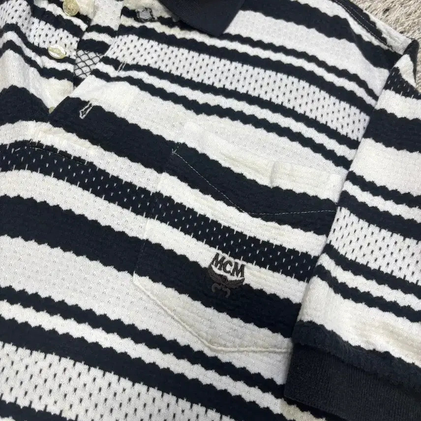 [SOLD OUT] 일본판 MCM 반팔 카라티 사이즈 100