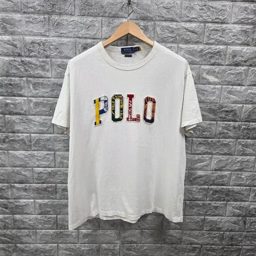 [SOLD OUT] 폴로 랄프로렌 흰색 반팔 티셔츠  사이즈 105 작게나옴 정품인증완료