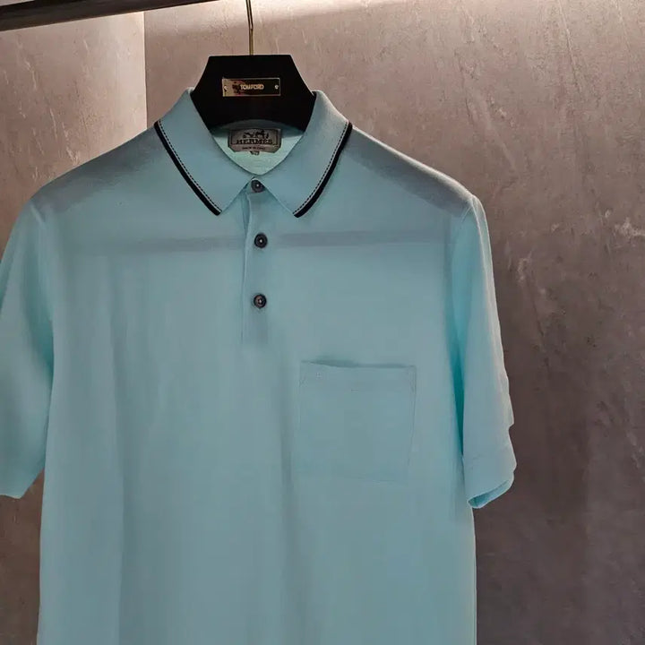 [SOLD OUT] 에르메스 PK 폴로 셀리에 코튼 카라티셔츠