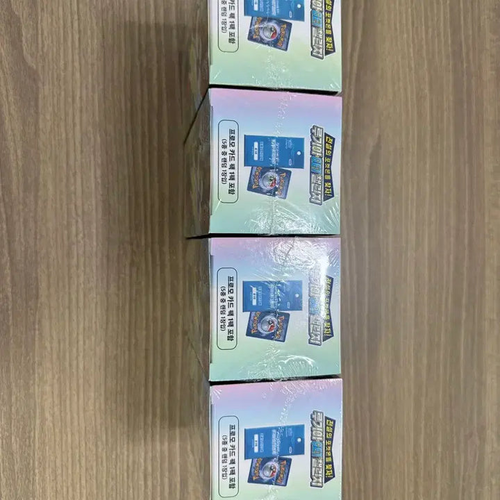 [BUNJANG] Pokémon TCG Paradigm Trigger First Edition 4 Booster Box Set (Sealed) / 포켓몬스터 패러다임트리거 초판 미개봉 4박스 프로모카드 동봉
