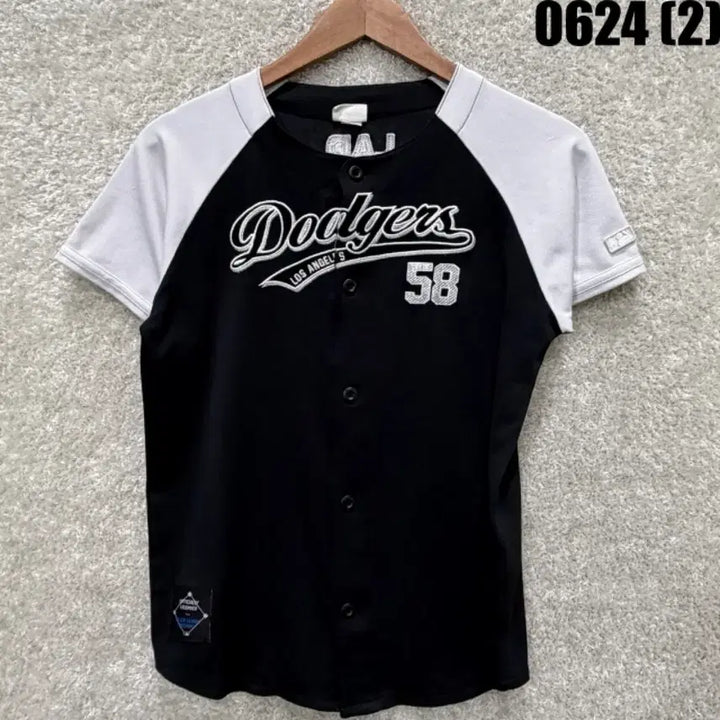 [SOLD OUT] Dodgers 야구 유니폼 블랙 아동 130