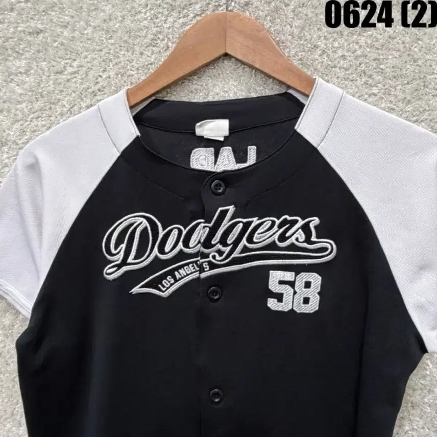 [SOLD OUT] Dodgers 야구 유니폼 블랙 아동 130
