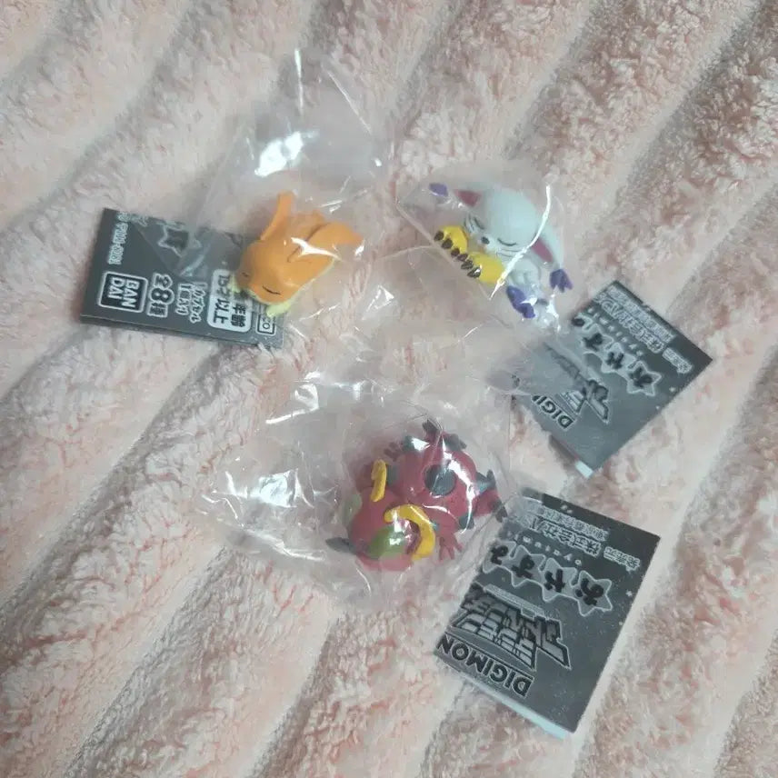 [SOLD OUT] 디지몬 잘자요 가챠 3개 일괄판매 (파닥몬,가트몬,텐타몬)
