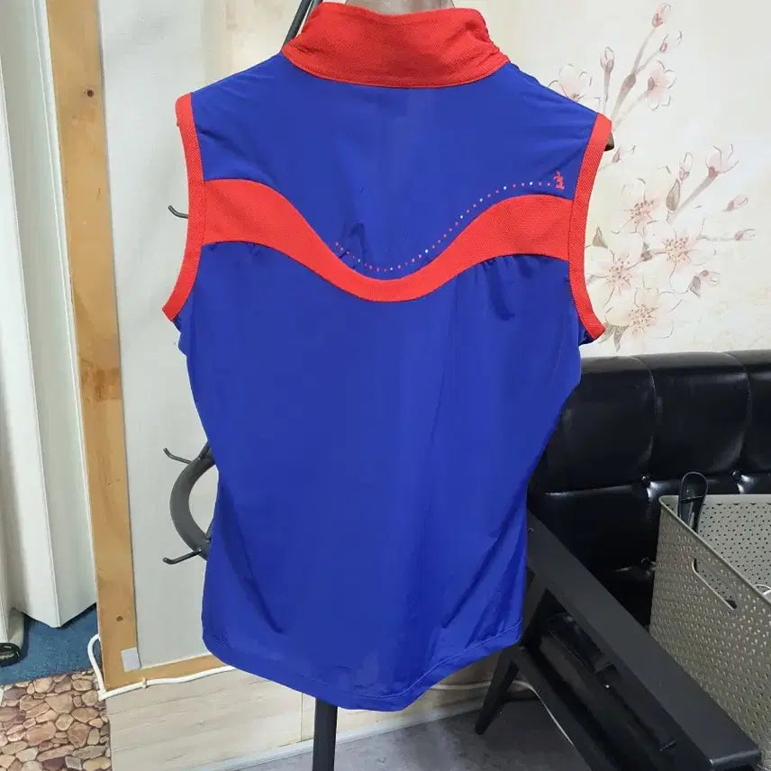 [SOLD OUT] JDX 멀티스포츠 블루/레드 민소매 조끼 095