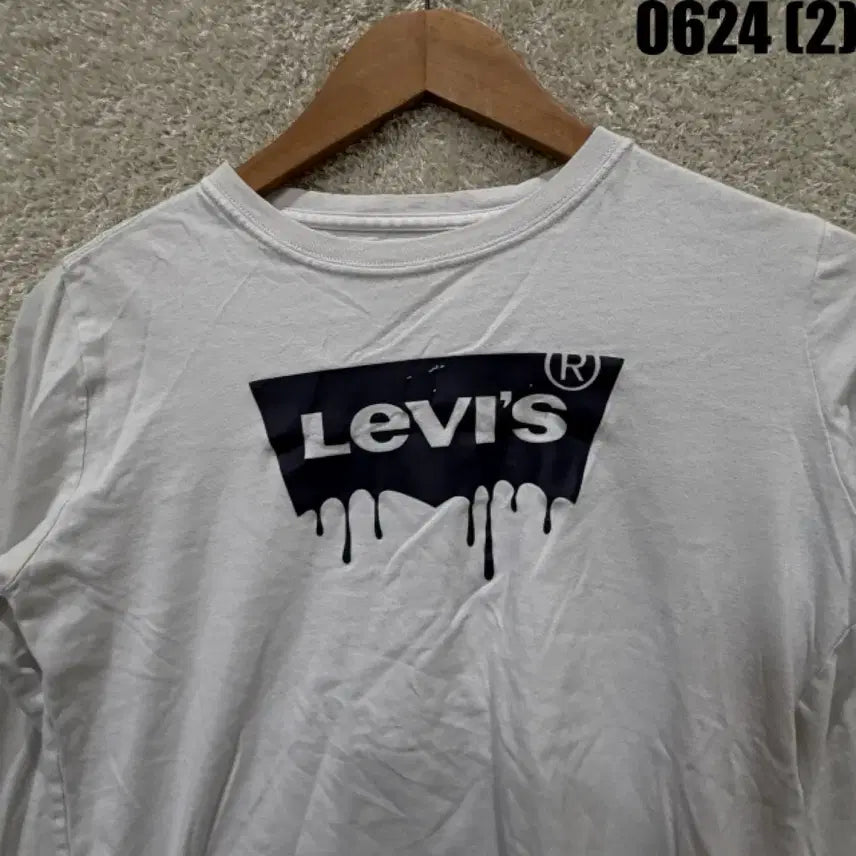 [SOLD OUT] 리바이스 긴팔 티셔츠 화이트 아동 140