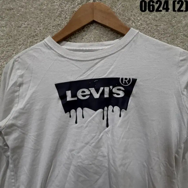 [SOLD OUT] 리바이스 긴팔 티셔츠 화이트 아동 140