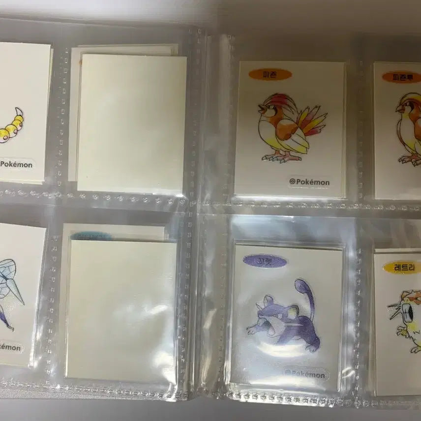 [SOLD OUT] 포켓몬 아트웍 띠부씰 87종 일괄