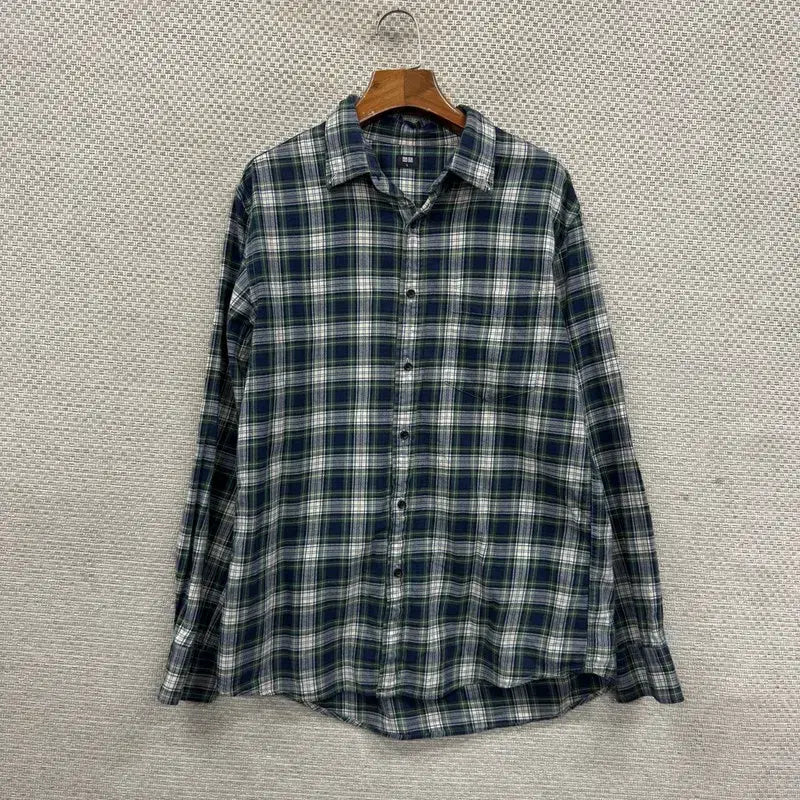 [SOLD OUT] 유니클로 체크 셔츠 L D06433
