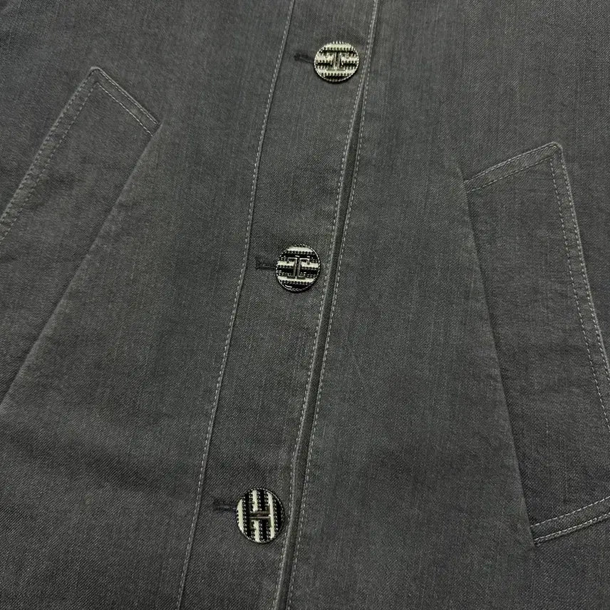 [SOLD OUT] (바배) 타임 한섬 워시드 여성 데님 셔츠 자켓