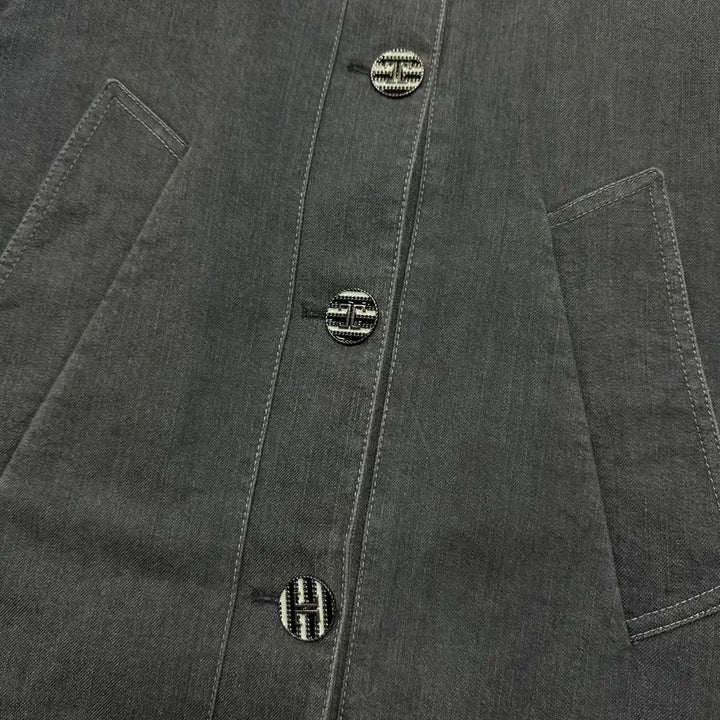 [SOLD OUT] (바배) 타임 한섬 워시드 여성 데님 셔츠 자켓