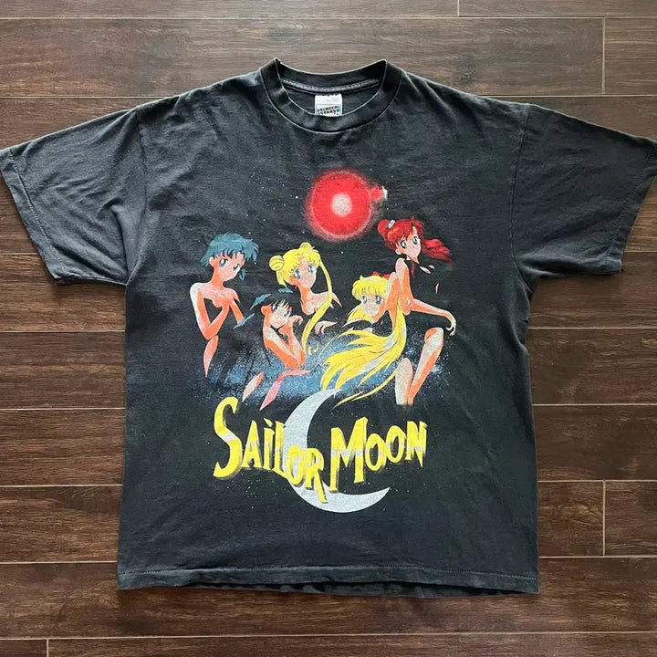 [SOLD OUT] [XL] 달의요정 세일러문 부트렉 티셔츠
