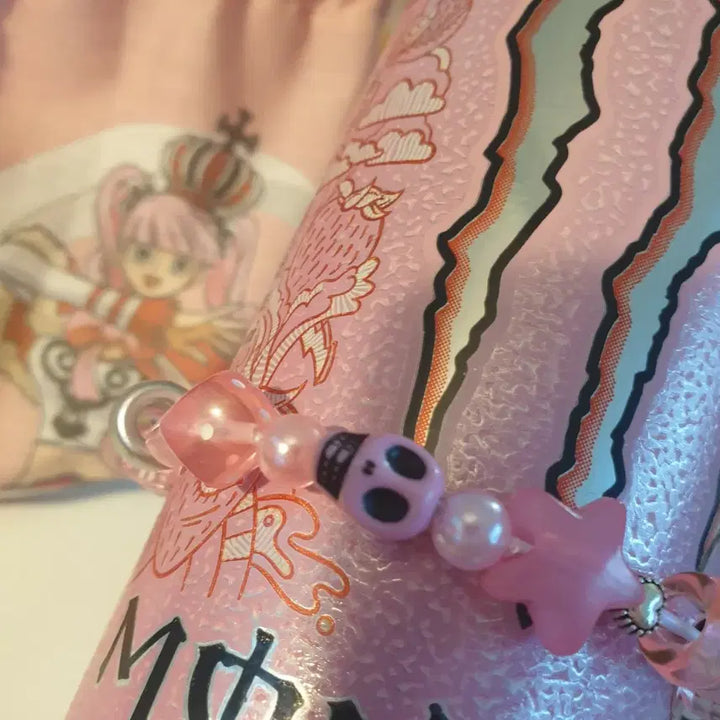 [SOLD OUT] 몬스터 에너지 스트로베리 드림즈 칸디 팔찌 씬키드 씬이모 kandi