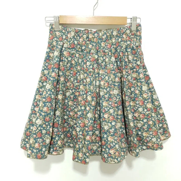 [SOLD OUT] JPN 플라워 도트 리버시블 스커트 M_M2518