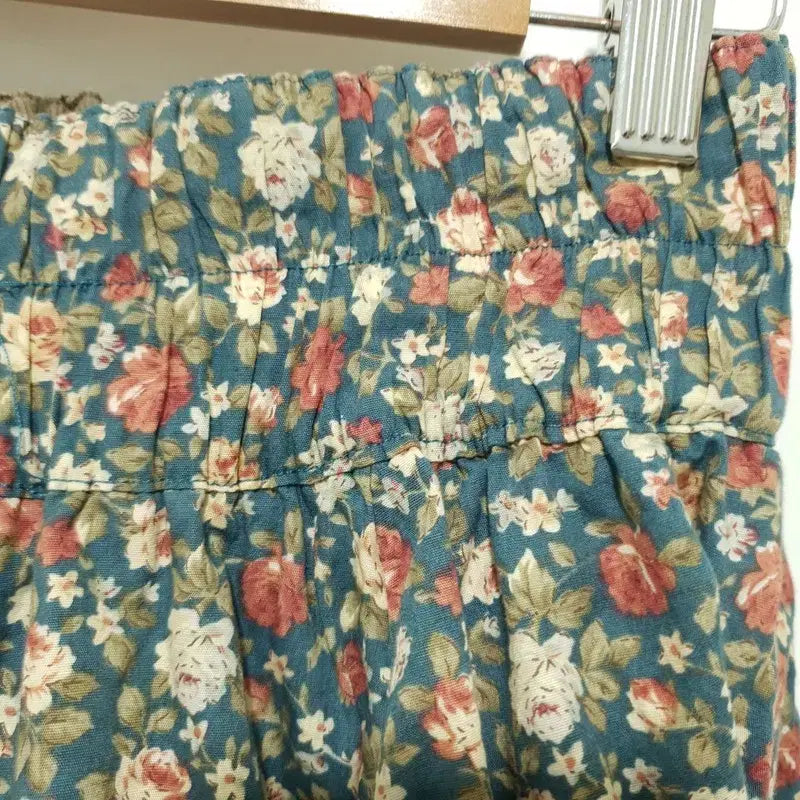 [SOLD OUT] JPN 플라워 도트 리버시블 스커트 M_M2518