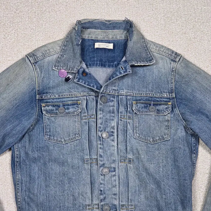 [BUNJANG] AllSaints Idaho Denim Jacket / [올세인츠] 아이다호 데님 자켓 | A00430