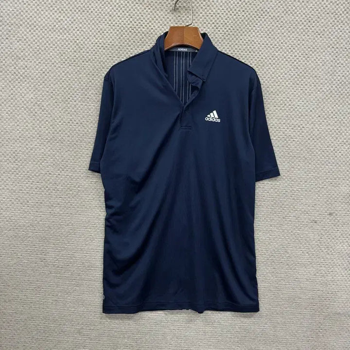 [BUNJANG] Adidas Performance Short Sleeve Polo Shirt M / 아디다스 기능성 반팔카라티 M D06516