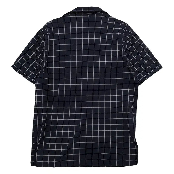 [SOLD OUT] 유니클로 체크 네이비 반팔 셔츠 L