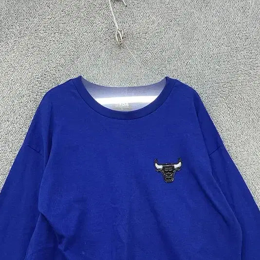 [BUNJANG] EnvyA Blue Chicago Bulls 7-Sleeve T-Shirt XL / 엔비에이 블루 시카고 불스 7부 긴팔티 XL