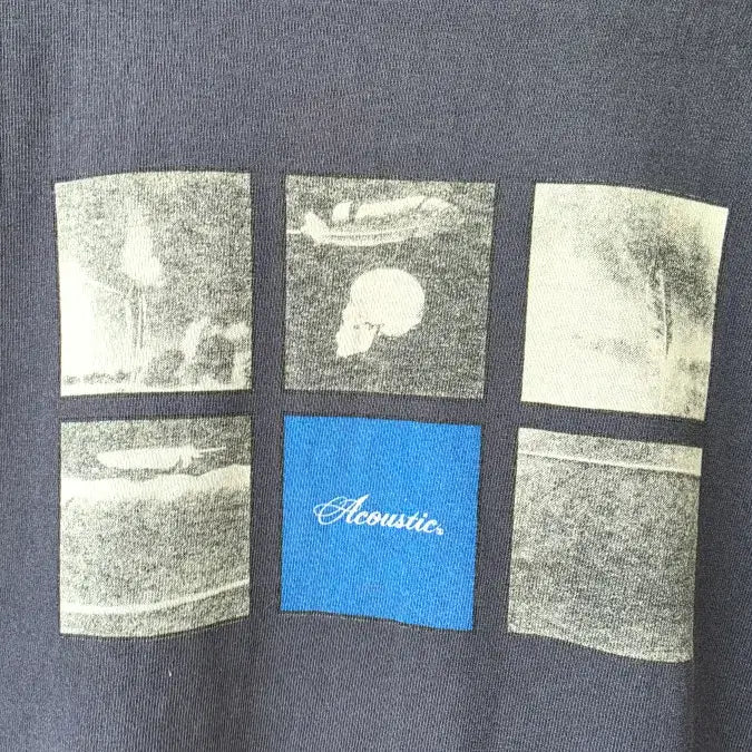 [BUNJANG] Acoustic 00s Photo Patch T-Shirt / 00s 어쿠스틱 포토패치