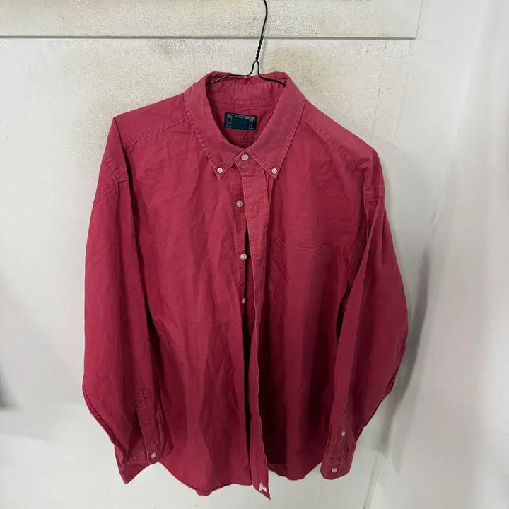 [BUNJANG] Polo Ralph Lauren Red Button-Down Shirt / 폴로 셔츠