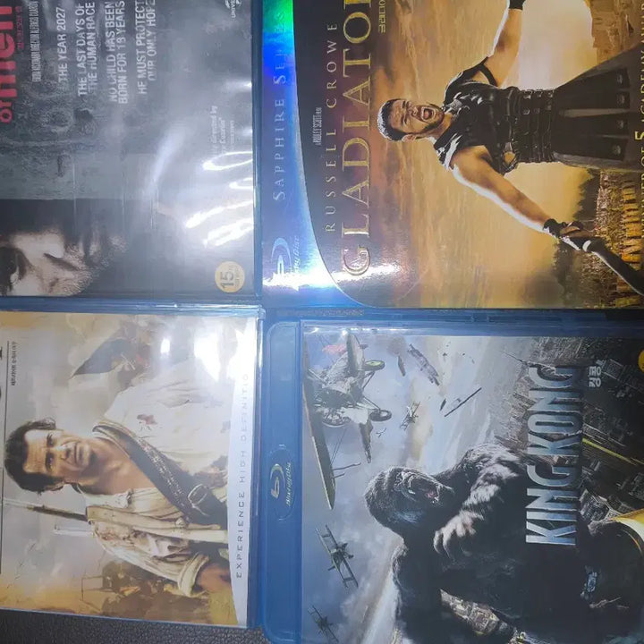 [BUNJANG] Gladiator, King Kong, Children of Men, The Patriot Blu-ray Set / 글래디에이터 / 킹콩 / 칠드런 오브 맨 / 디 애국자 블루레이 세트