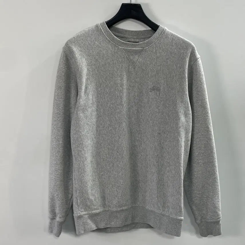 [BUNJANG] Stussy Stock Long Sleeve Terry Sweatshirt M / 스투시 스톡 롱슬리브 테리 맨투맨 (on.911)