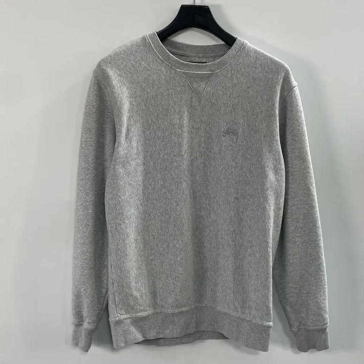 [BUNJANG] Stussy Stock Long Sleeve Terry Sweatshirt M / 스투시 스톡 롱슬리브 테리 맨투맨 (on.911)